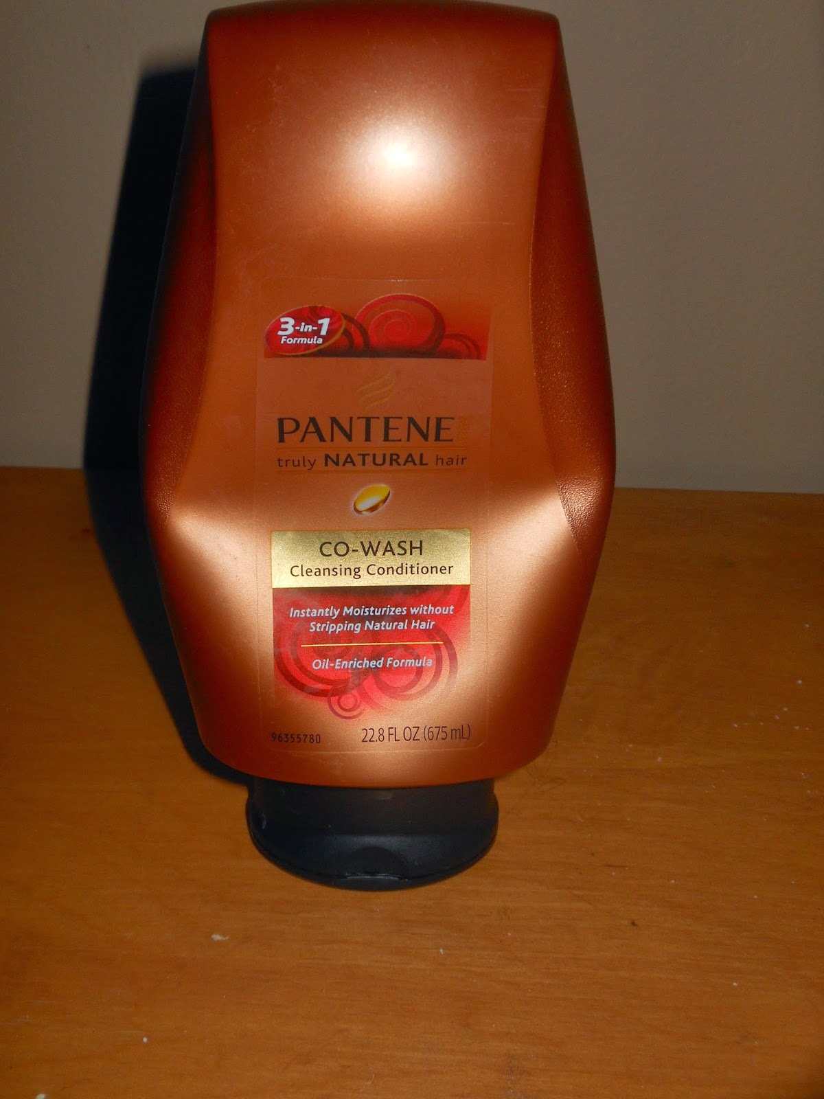 Empties Pantene Truly Natural Co Wash Cleansing Conditioner