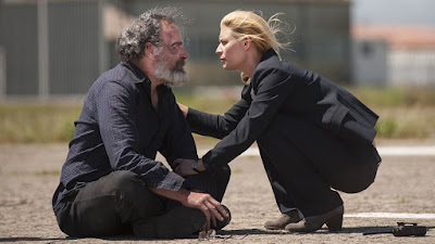 Claire Danes and Mandy Patinkin in Homeland Season 4