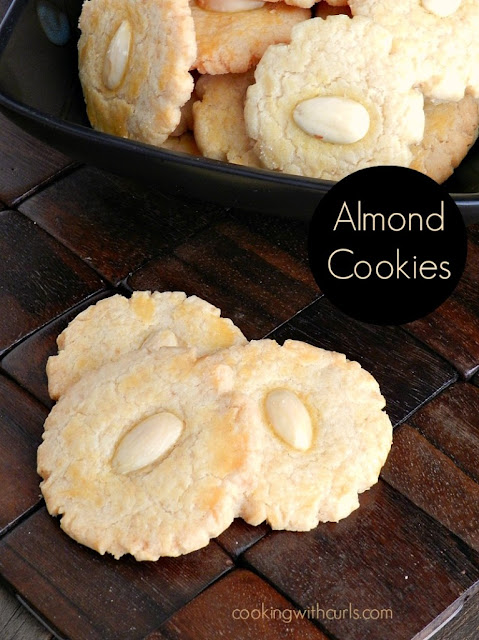 Almond Cookies by cookingwithcurls.com | 20 Festive Holiday Treats | 50 |