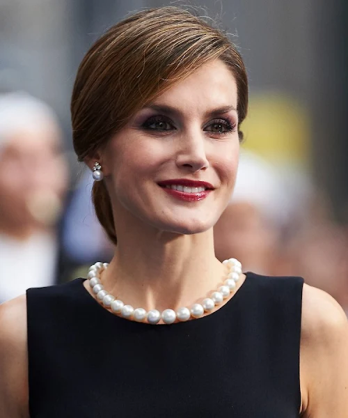 King Felipe VI of Spain, Princess Letizia of Spain and Queen Sofia of Spain attend the Princess of Asturias awards ceremony 