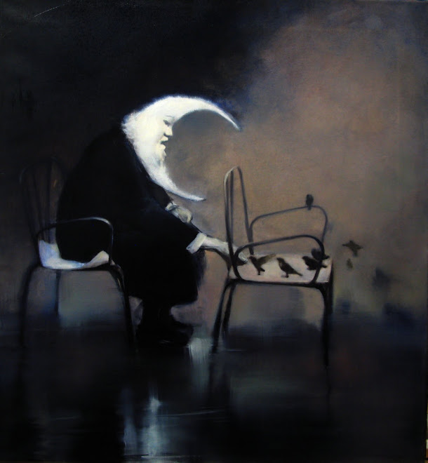 "The tales of the moon", oil on canvas, 60x55 cm, 2011