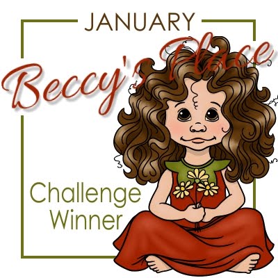 January Winner at Beccy's Challenges