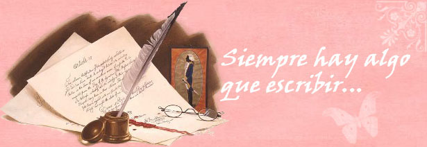 Siempre hay algo que escribir...