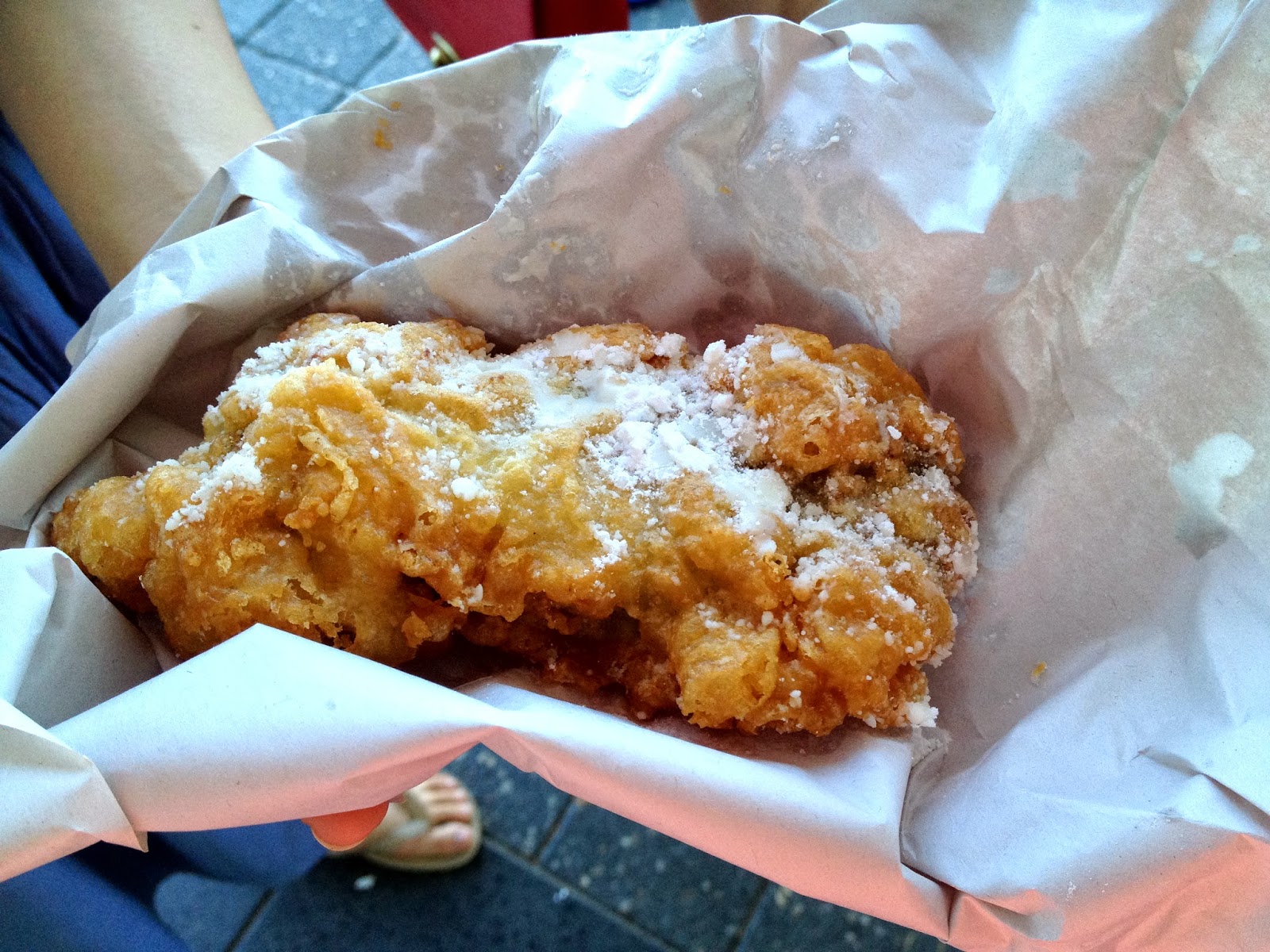 Sweet Lovely Journey The Famous Deep Fried Mars Bar at Bondi Beach