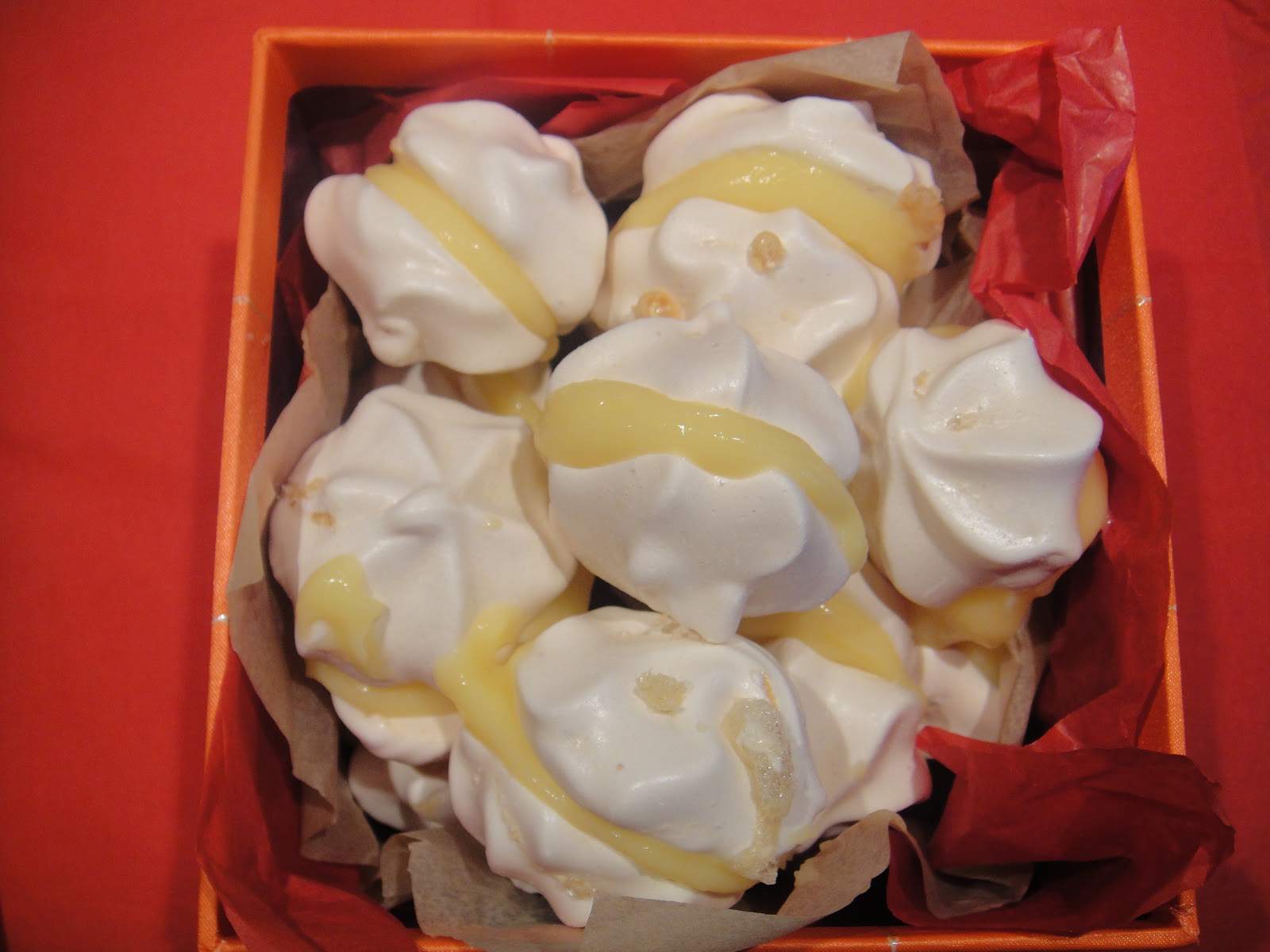 The more than occasional baker Lemon Meringue Kisses