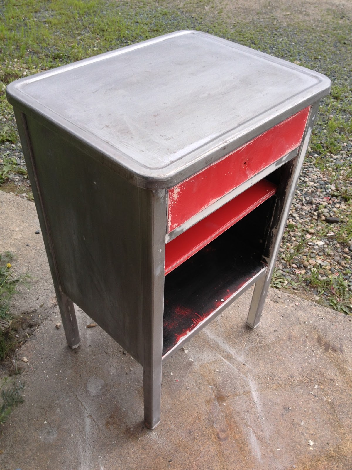 MacGIRLver Hospital Bedside Table, It's all Better Now, Thanks Dr