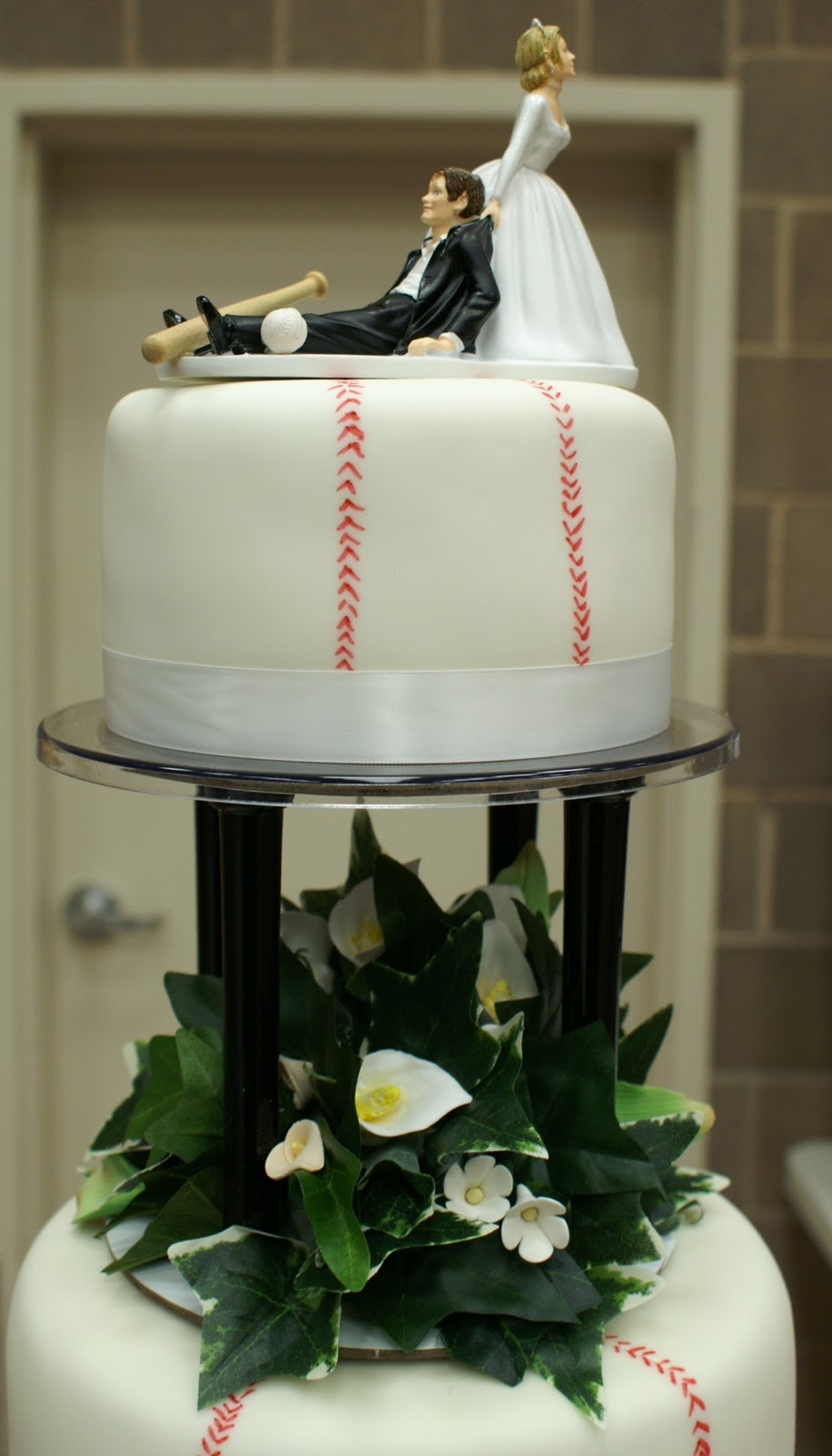 Pace Of Cakes Baseball Theme Wedding Cake