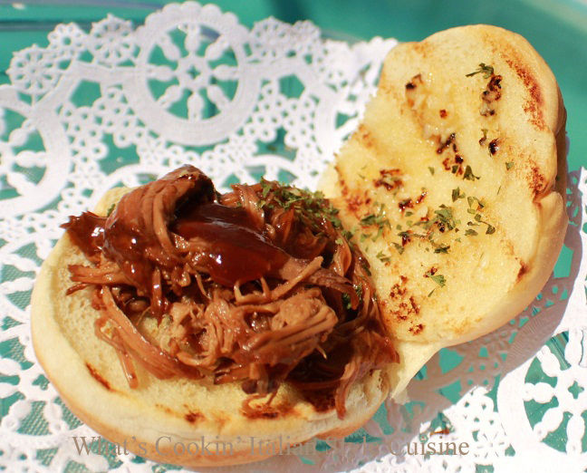 What's Cookin' Italian Style Cuisine Jack Daniels Pulled Slow Cooker