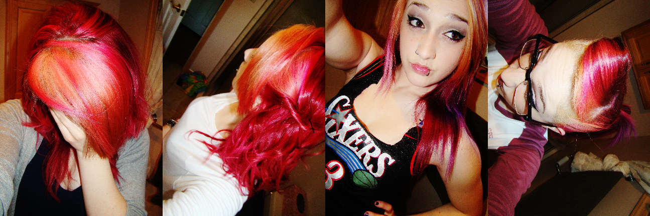 Jaimee S Beauty Blog How I Got My Magenta Purple White Hair