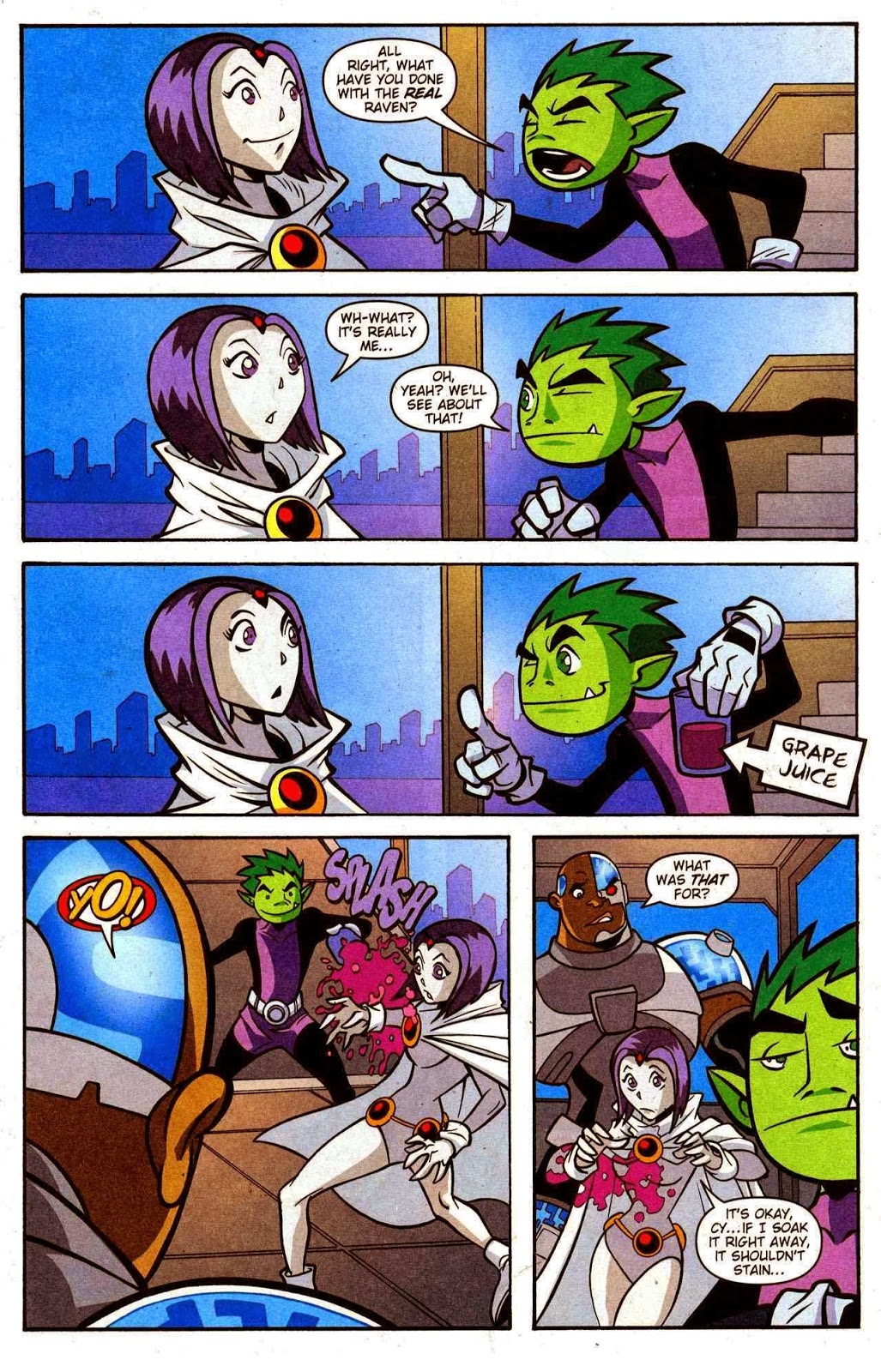 Teen Titans GO! Comic book series: Teen Titans GO! Issue 44 - Red Raven