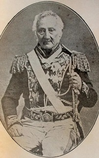 Brigadier General ENRIQUE SANTIAGO DEL CARMEN MARTÍNEZ Guerrero de la Independencia (1789-†1870)