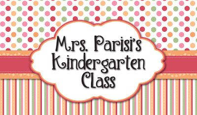 Mrs. Parisi's Kindergarten Class
