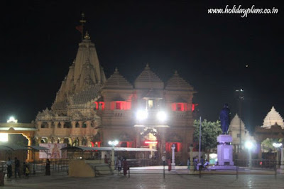 All lit up Somnath Temple All lit up Somnath Temple