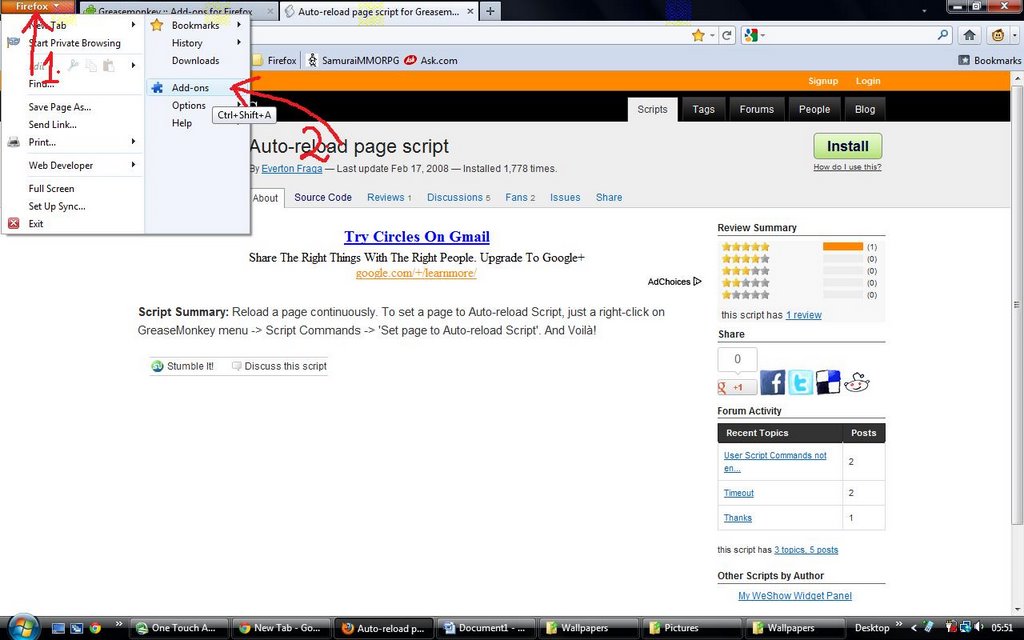 Firefox Greasemonkey
