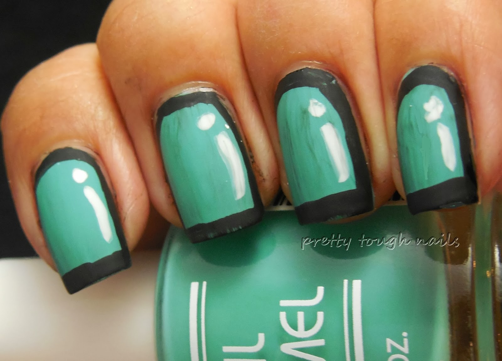 prettytoughnails 31DC2013 Inspired By Art Cartoon Nails