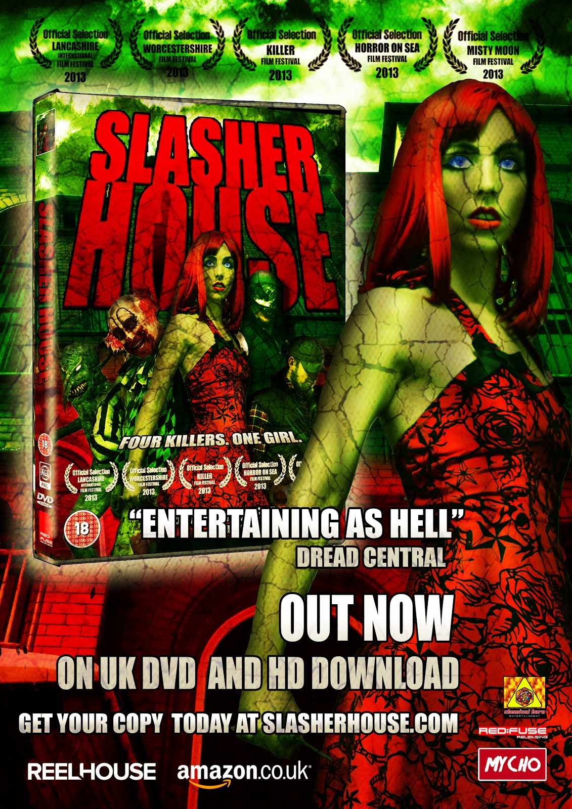 SLASHER HOUSE DVD