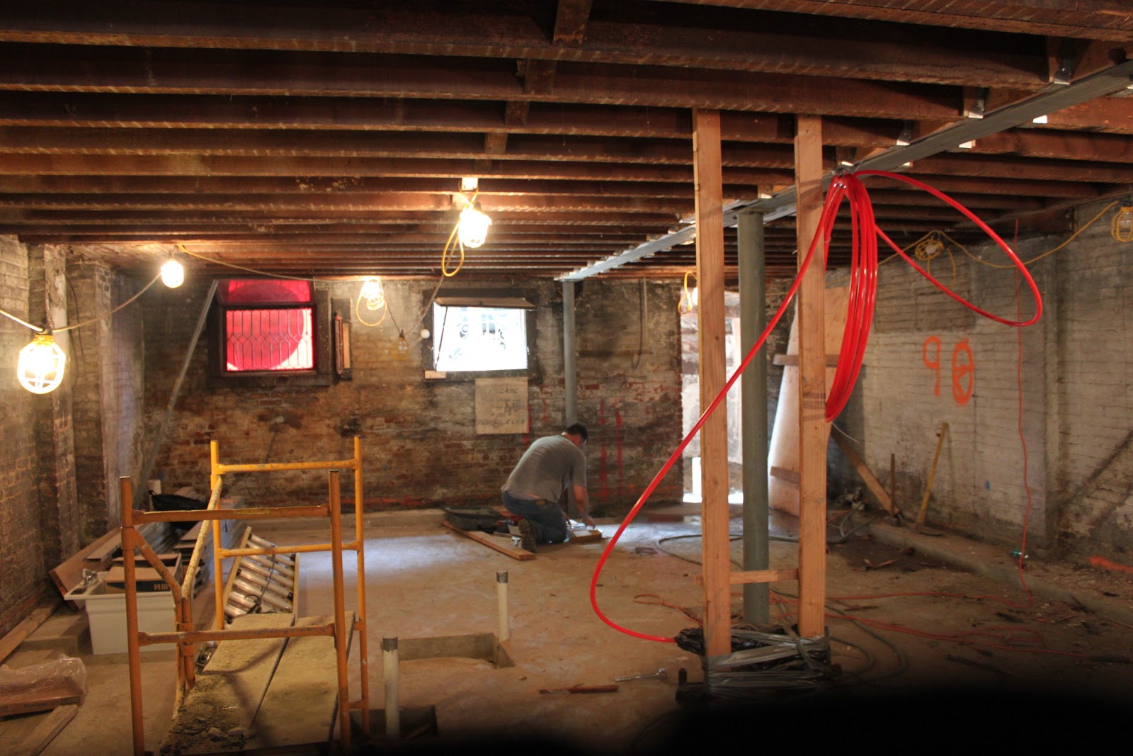 brownstone basement