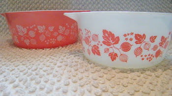 Pink Gooseberry Pyrex