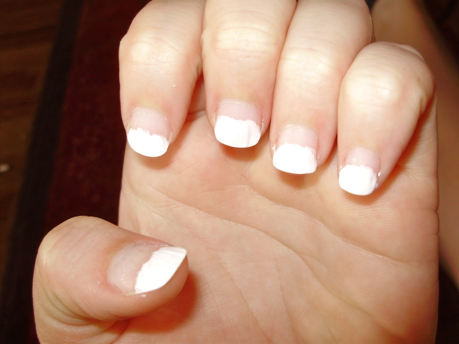 DIY French Tip Nails - wide 7