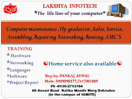 LAKSHYA  INFOTECH *The  life line of your computer