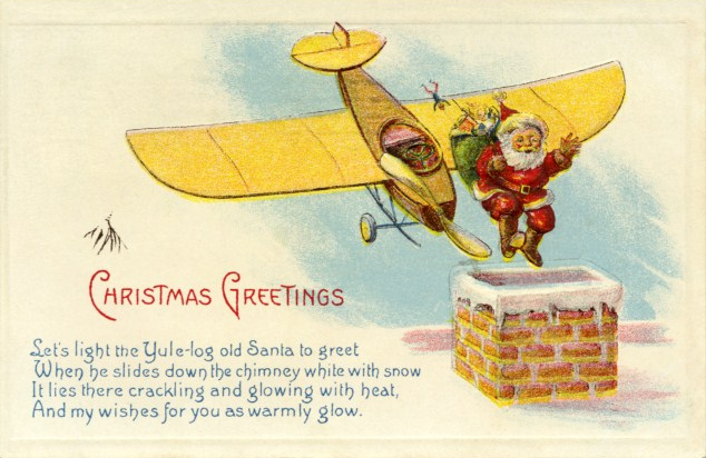 The Funniest Christmas Greeting Cards of Santa Clauses That You May
