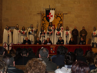 Presentación en el castillo templario de Monzón