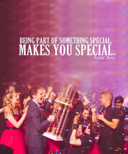 Ser parte de algo especial te hace especial