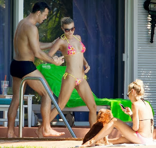 Joanna Krupa Pink Bikini Miami