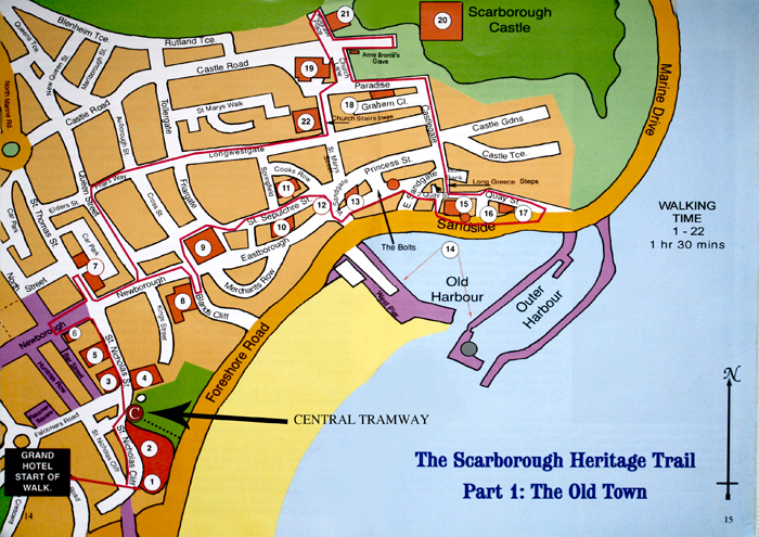 Central Tramway Scarborough: THE SCARBOROUGH HERITAGE TRAIL