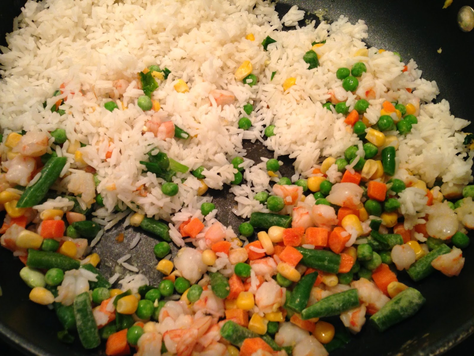 Frugal Allergy Mom 10 Minute Shrimp Fried Rice