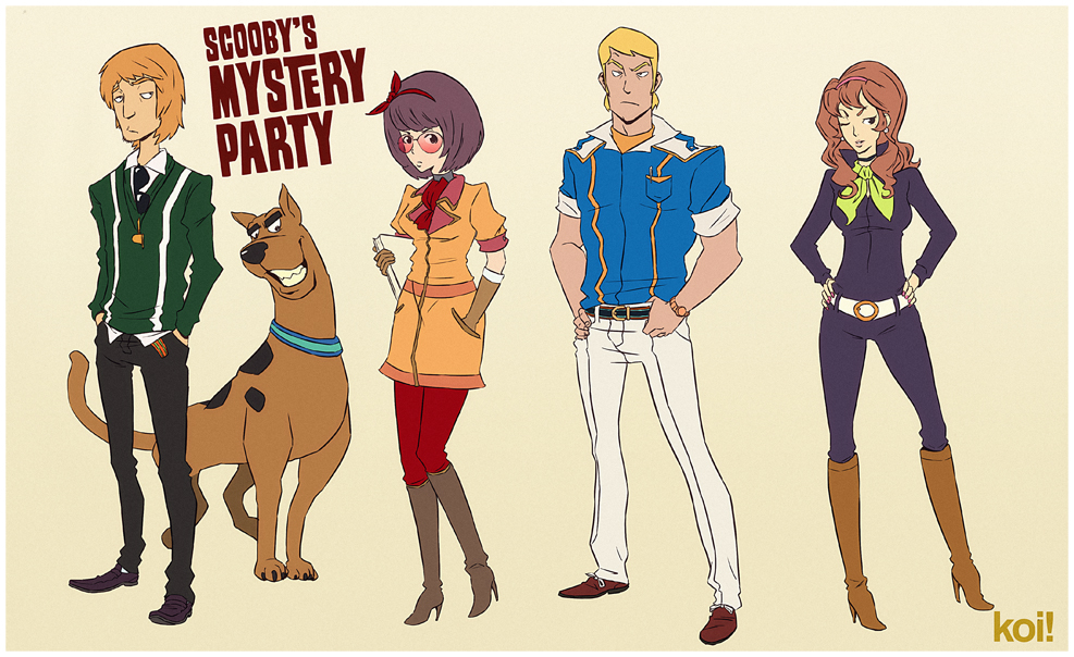 the Fishpond: Challenge Accepted: Scooby gang redesign