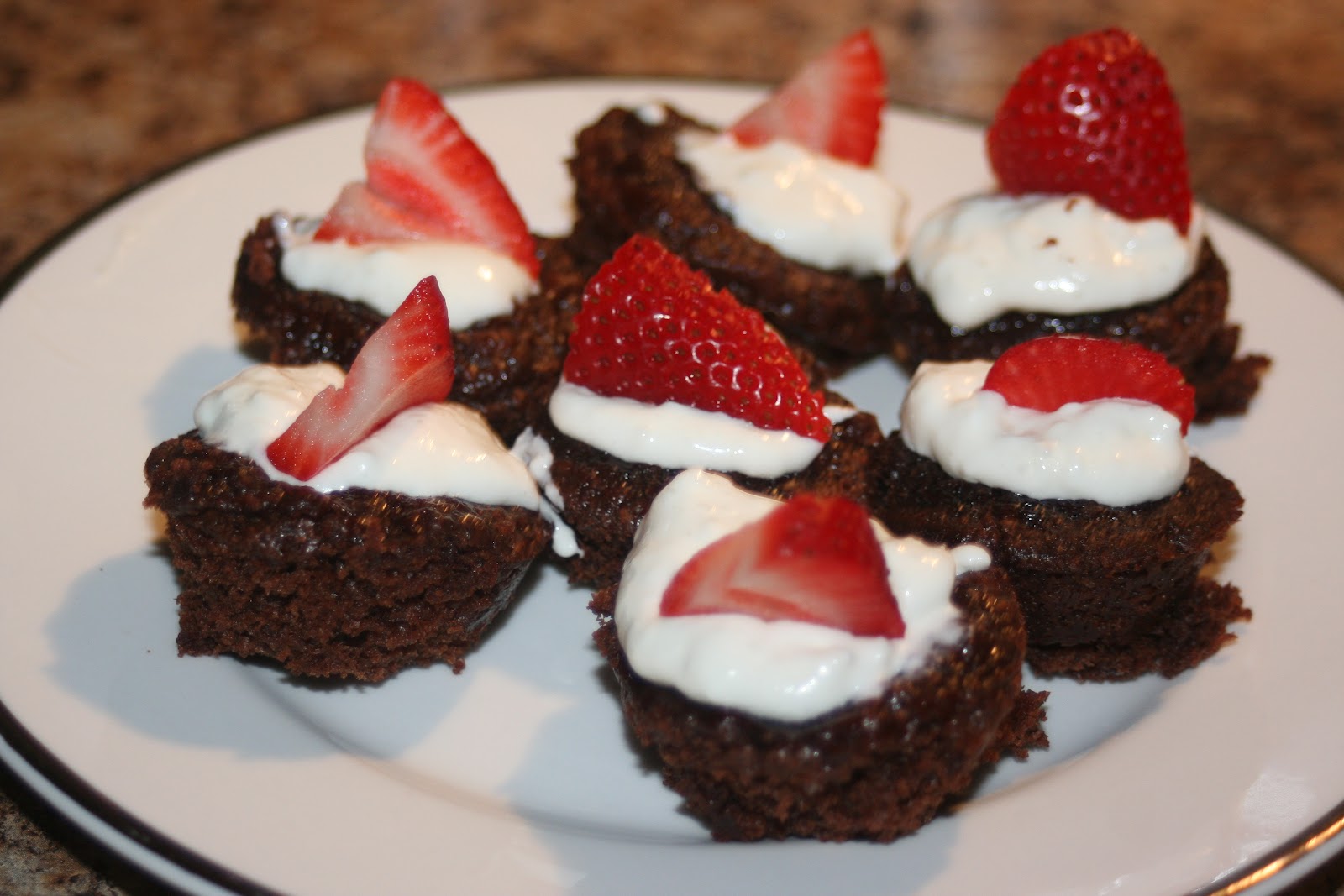 Recipes We Love Brownie Bites with Fruit