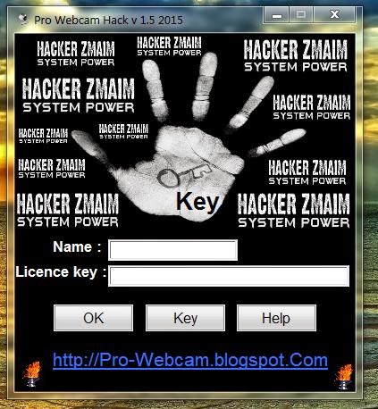 Webcam hack pro1.0 serial key or number