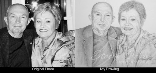 Portrait of Shrileys Parents Before and After