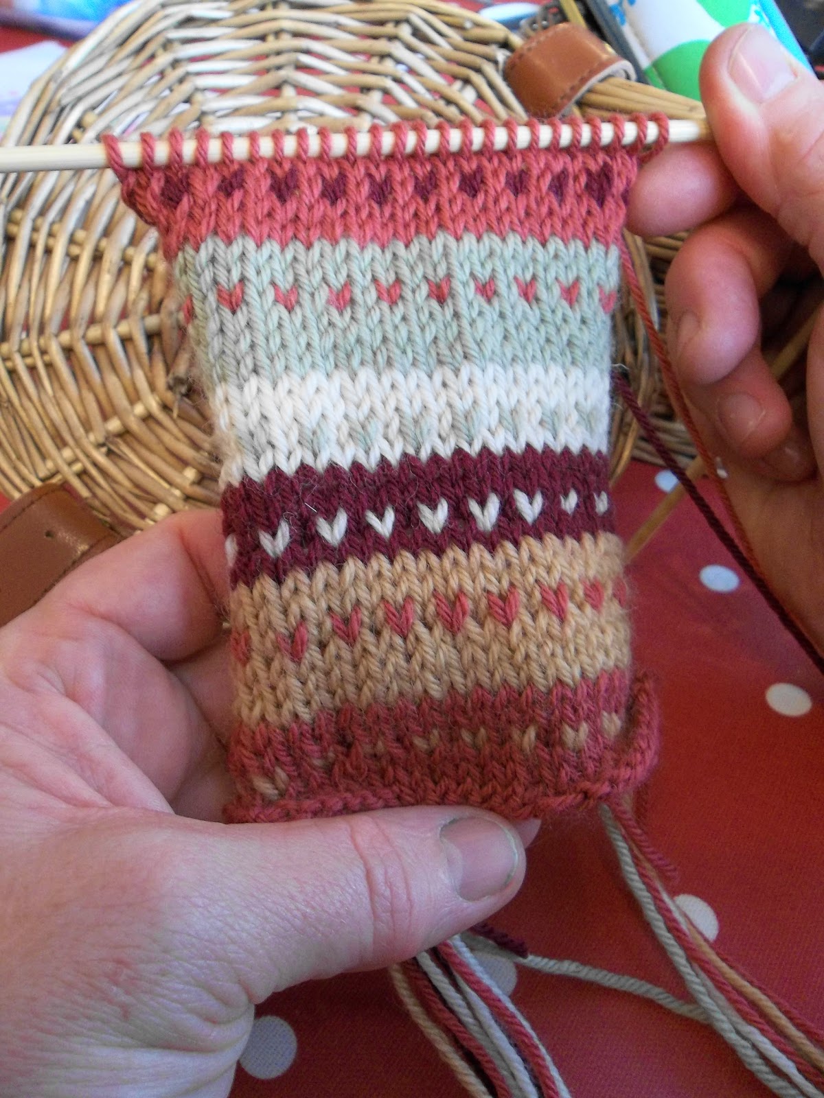 Knitting with Colour. Stranded Colour and Fair Isle Knitting Workshop.