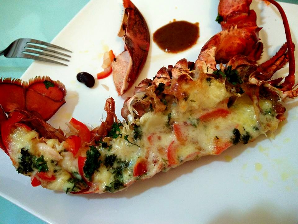 ♥♥♥ Not Everything Has To Mean Something! Oven Baked Lobster with cheese