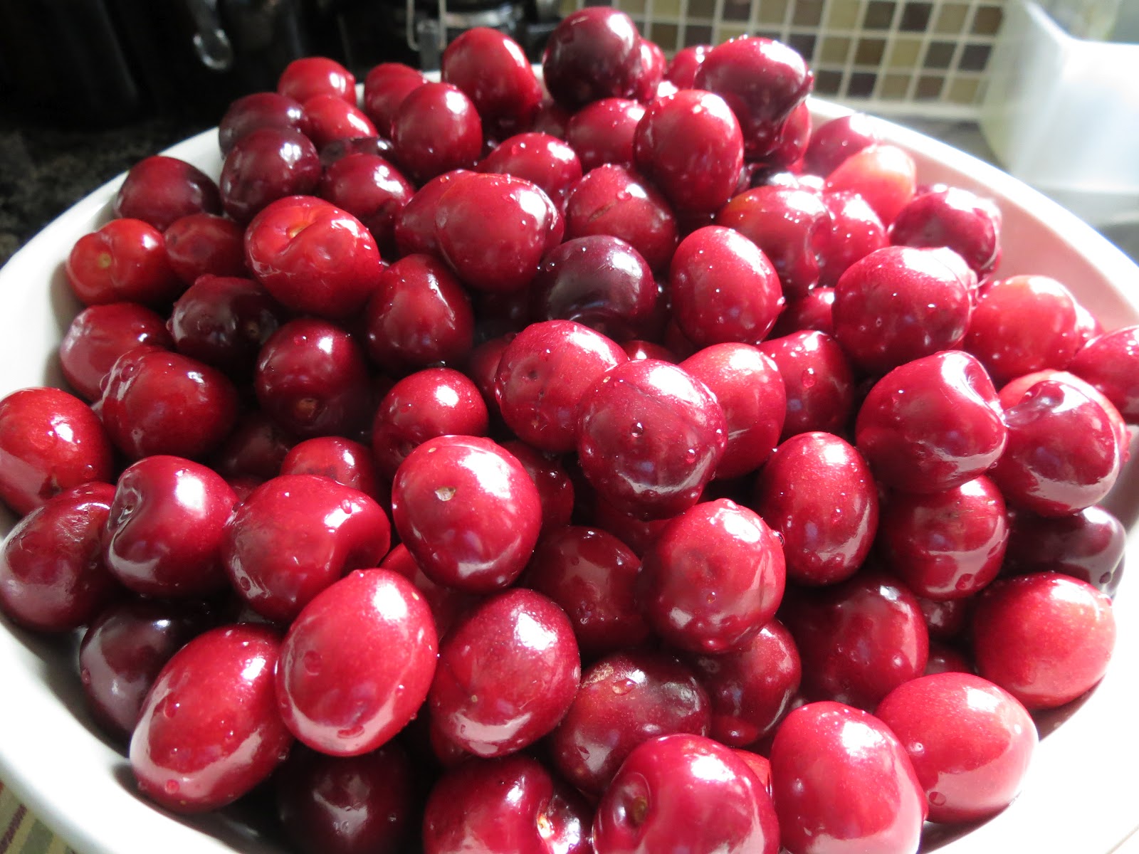 Frugal and Thankful Canned cherries recipe