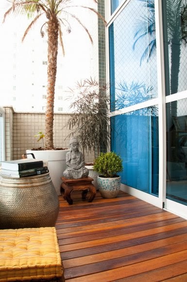 Chá de Casa Nova: Deck para sacada de apartamento