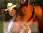 Laurie with her horse