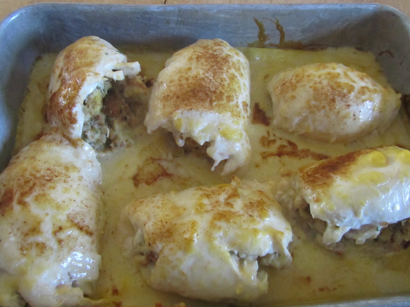 My Recipe Book Chicken Stuffing Roll Ups