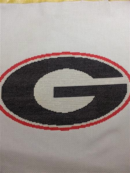 EASY PATTERNS: Georgia Bulldogs cross-stitch pattern EASY PATTERNS: Georgia Bulldogs cross-stitch pattern