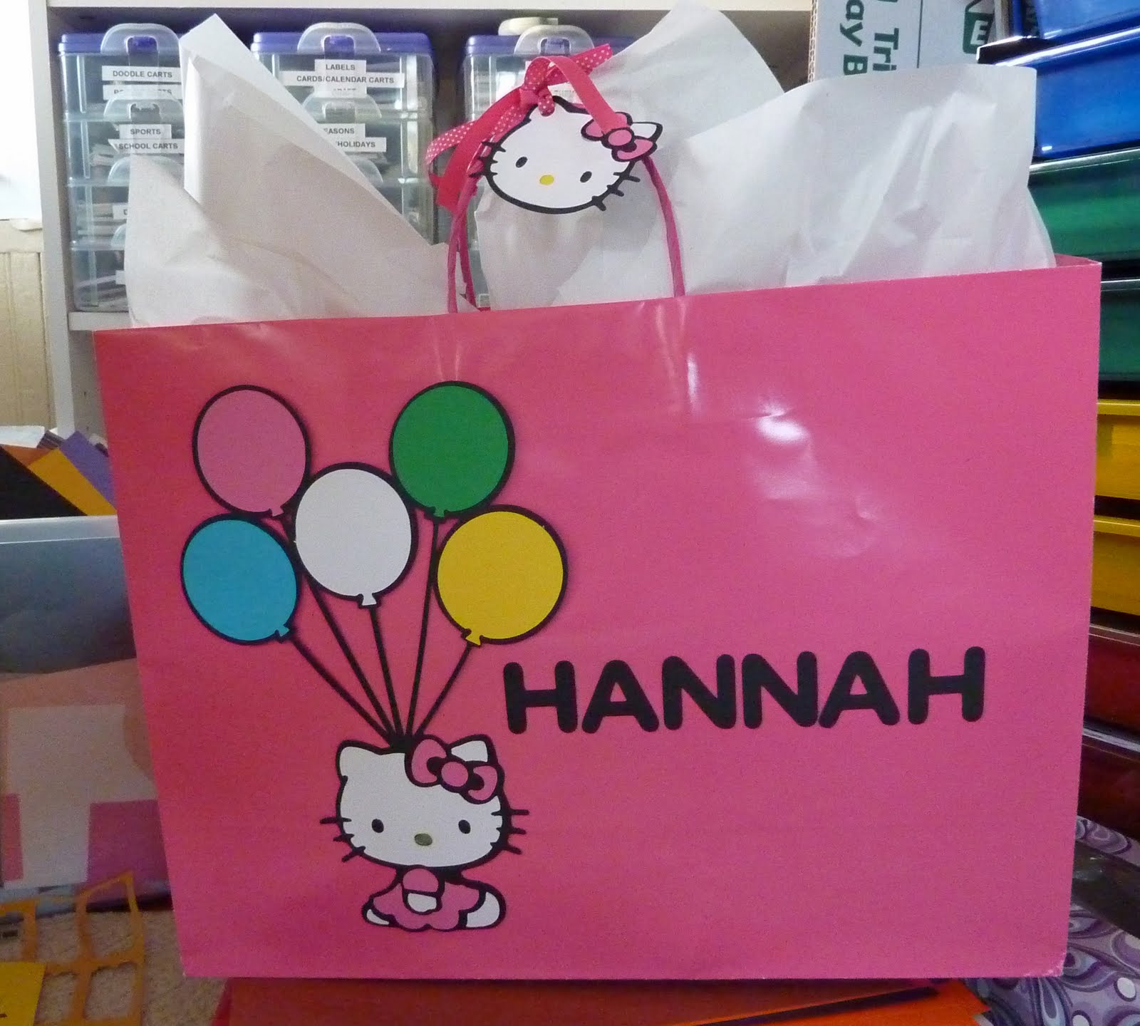 Cool Beans by L.B. Hello Kitty Gift Bag