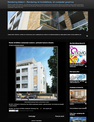 BLOG COMPUTER GRAFICA 3D ARCHITETTURA,RENDERING CASE, RENDERING EDIFICI RESIDENZIALI MODERNI 