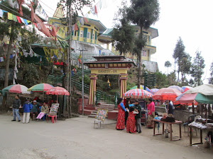 Entrance to Ganesh Tok in Gangtok.