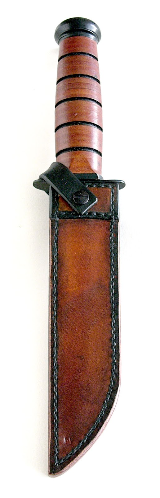 California Custom Sheaths KaBar "Backpack" Leather Sheath (110)