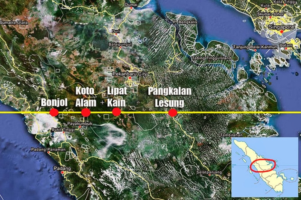 Wiyak Bumi Wiyak Langit: Tugu Khatulistiwa di Riau