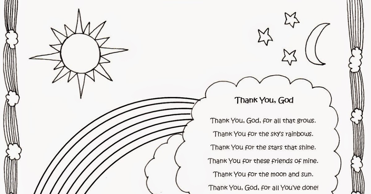 Drawn2BCreative: Cute (and FREE) Coloring page with Thank ...