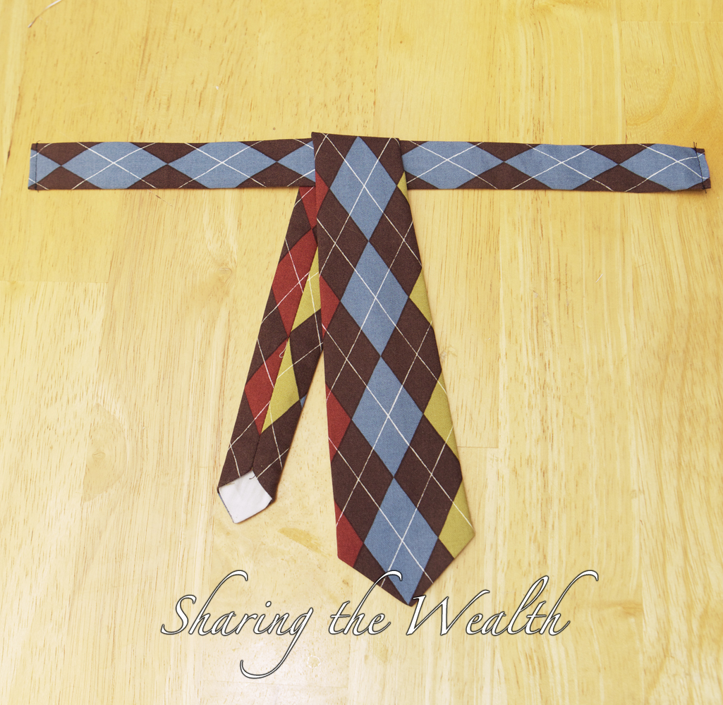 Sharing the Wealth Little Boy Tie Tutorial