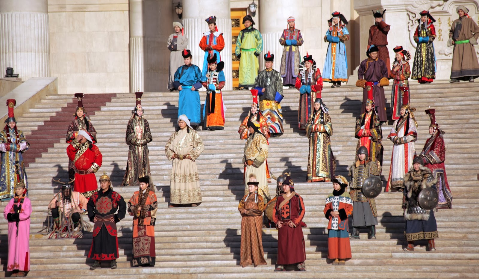 ANCIENT MONGOLIA & TRADITIONAL GARMENTS Honoring+tradtional+tirbes+and+dress+of+Mongolia1