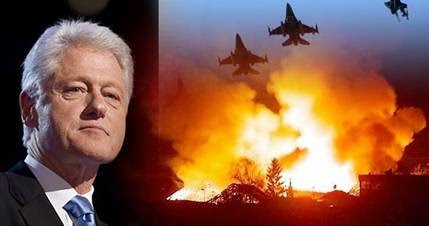 Image result for bombing of serbia clinton